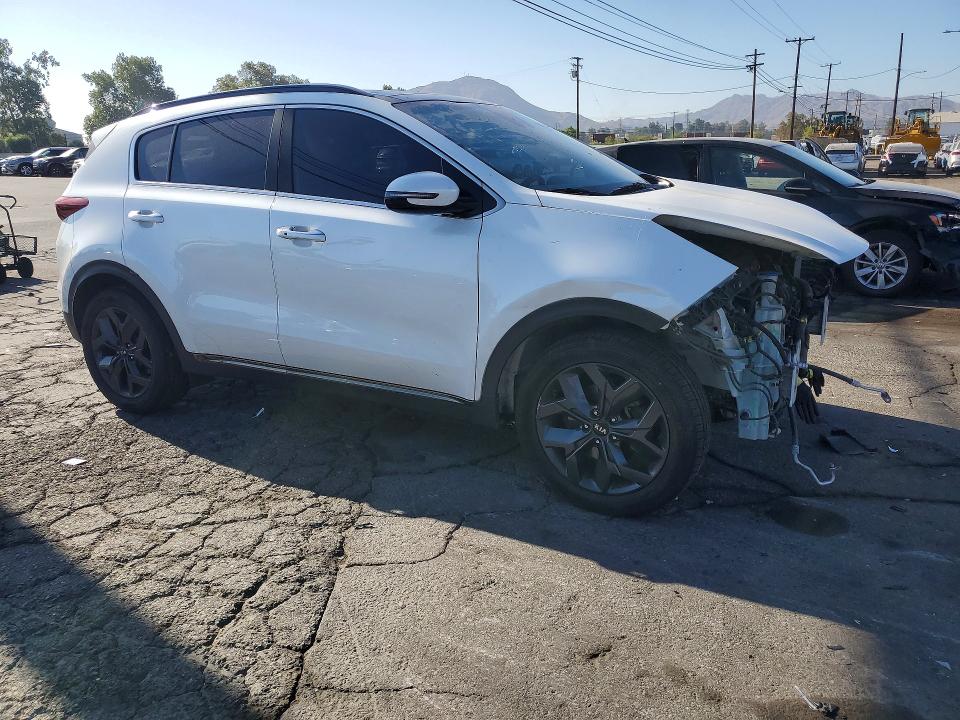 2020 Kia Sportage VIN KNDP63AC7L7660684 COPART salvage auction — FRONT END, CA - SALVAGE CERTIFICATE, sold $3,050 on 2026-07-23 (photo 4)