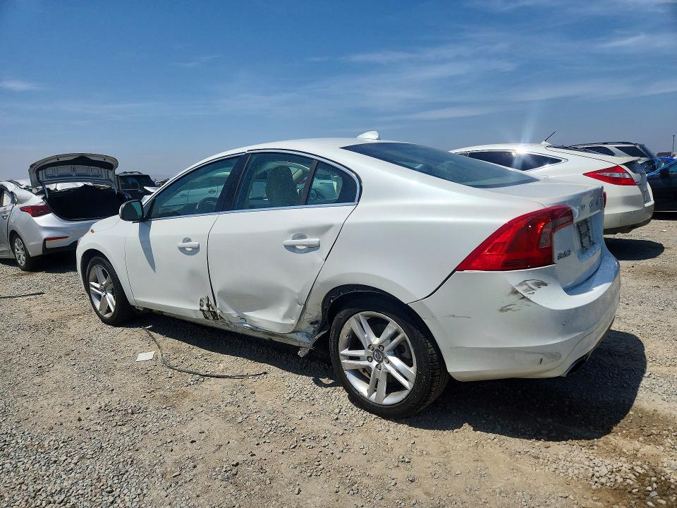 2015 Volvo S60 VIN YV1612TC3F1310052 COPART salvage auction — SIDE, Ca - Salvage Certificate, sold $2,300 on 2026-08-11 (photo 2)