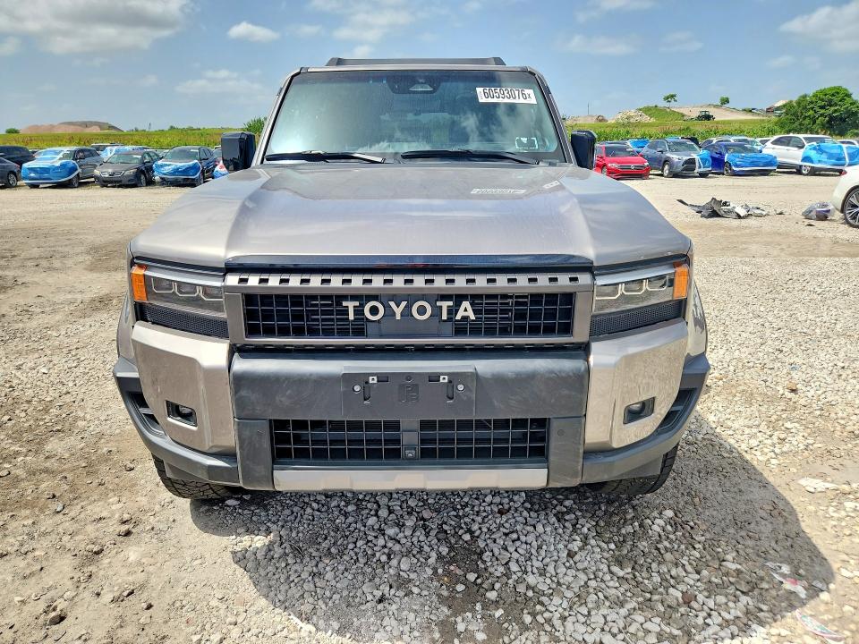 2024 Toyota Land cruiser VIN JTEABFAJXR5007834 COPART salvage auction — MINOR DENT/SCRATCHES, Ny - Mv-907A Salvage Certificate, sold $42,750 on 2026-07-30 (photo 5)