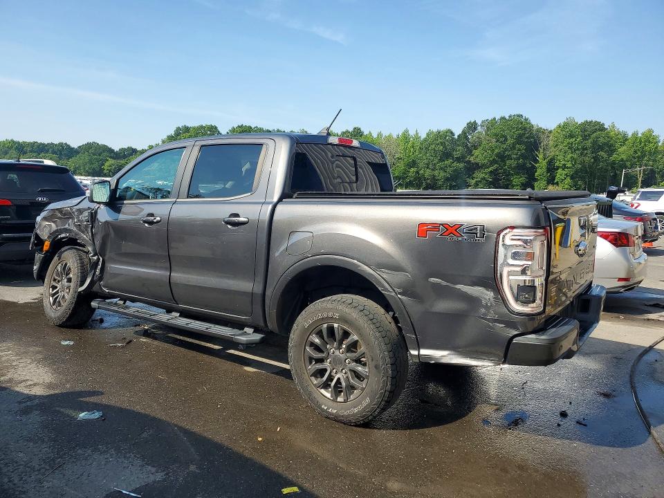 2019 Ford Ranger VIN 1FTER4FH7KLA14222 COPART salvage auction — FRONT END, Salvage Title, sold $7,000 on 2026-08-25 (photo 2)