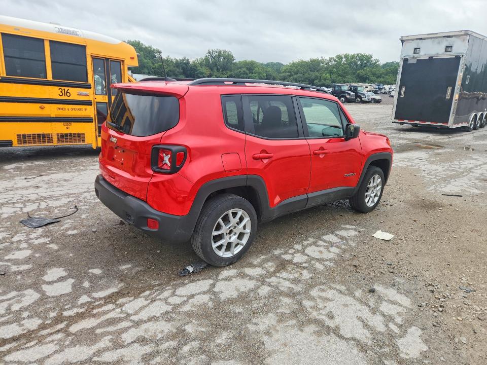 2023 Jeep Renegade VIN ZACNJDB19PPP39921 COPART salvage auction — FRONT END, Mo - Salvage Certificate Of Title, sold $2,550 on 2026-08-18 (photo 3)