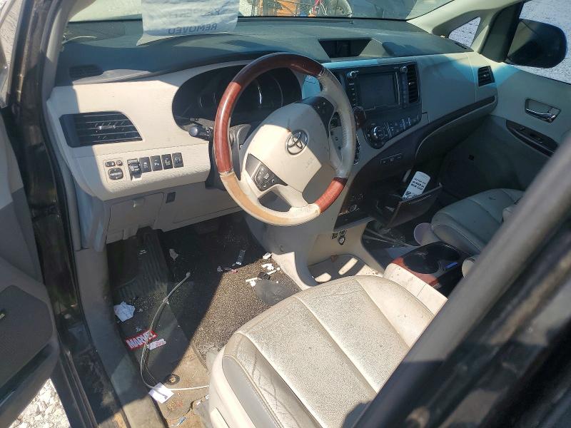 2013 Toyota Sienna VIN 5TDDK3DC4DS066670 COPART salvage auction — FRONT END, MI - CERTIFICATE OF TITLE, sold $2,000 on 2026-07-30 (photo 8)