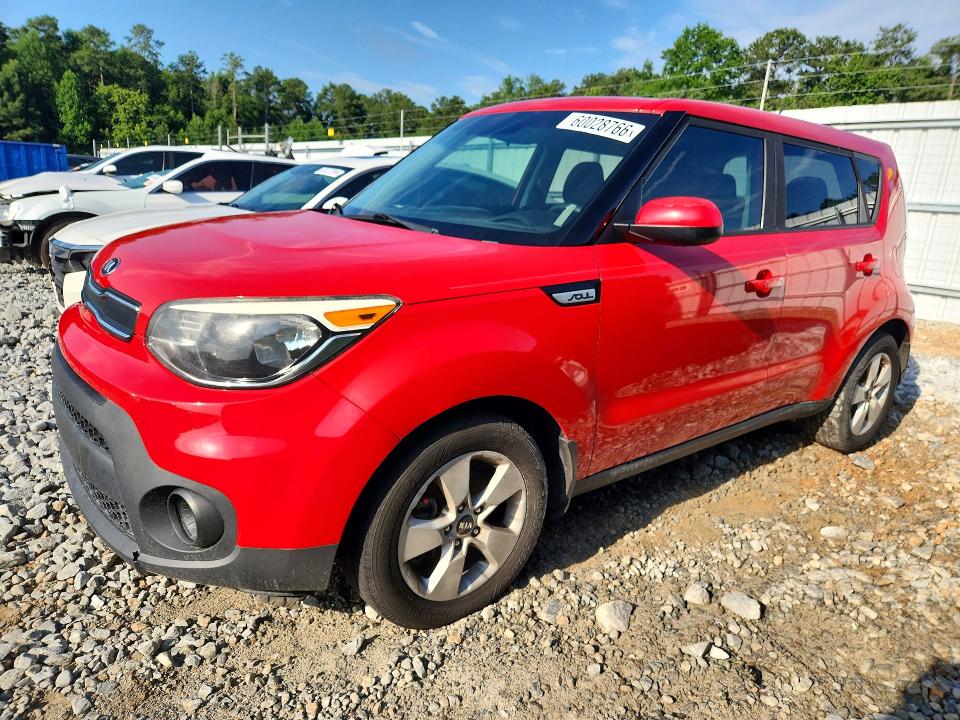 2019 Kia Soul VIN KNDJN2A20K7662530 COPART salvage auction — MECHANICAL, Ga - Certificate Of Title, sold $1,800 on 2026-07-07 (photo 1)