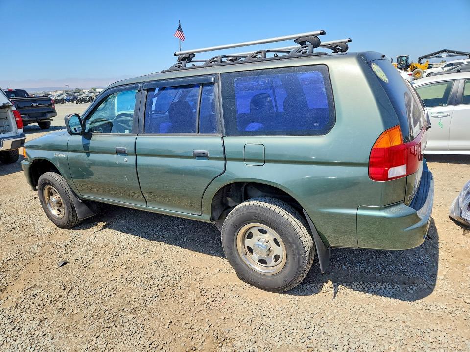 1998 Mitsubishi Montero VIN JA4LS21G8WP002023 COPART salvage auction — MECHANICAL, CA - DIS/DLR/EXP ONLY CLEAN TITLE, sold $1,050 on 2026-07-14 (photo 2)