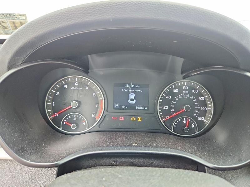 2020 Kia Optima VIN 5XXGT4L37LG384204 COPART salvage auction — MINOR DENT/SCRATCHES, NJ - CERTIFICATE OF TITLE, sold $3,550 on 2026-07-23 (photo 9)