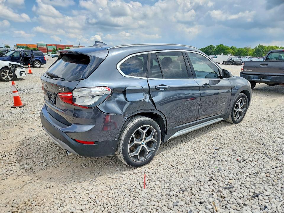 2018 BMW X1 VIN WBXHT3C34J5K27989 COPART salvage auction — REAR END, Wv - Certificate Of Title, sold $125 on 2026-07-24 (photo 3)