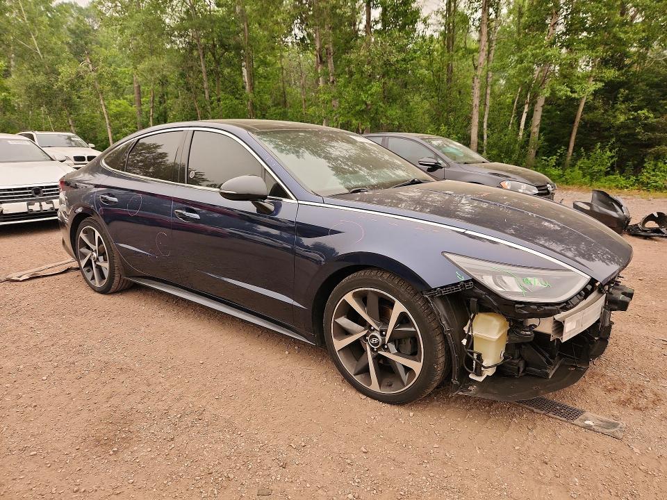 2021 Hyundai Sonata VIN 5NPEJ4J20MH072934 COPART salvage auction — FRONT END, ON - PERMIT NO BRAND - UNFIT, sold $8,100 on 2026-07-28 (photo 4)