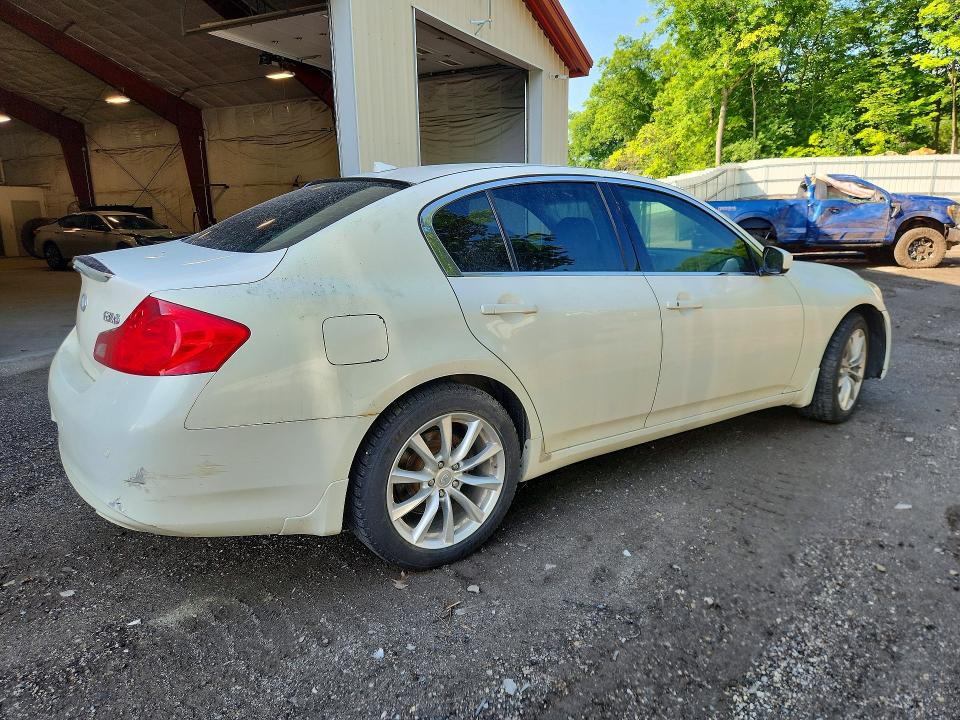 2011 Infiniti G37 VIN JN1CV6AR6BM350813 COPART salvage auction — FRONT END, Vt - Certificate Of Title, sold $750 on 2026-07-13 (photo 3)