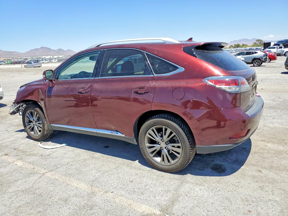 2013 Lexus Rx VIN JTJBC1BA5D2445739 COPART salvage auction — FRONT END, Nv - Salvage Title, sold $2,100 on 2026-07-28 (photo 2)