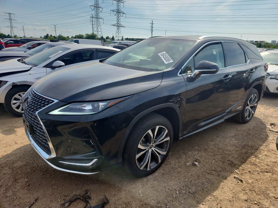 2022 Lexus Rx VIN JTJHGKFA0N2027122 — COPART salvage auction photo