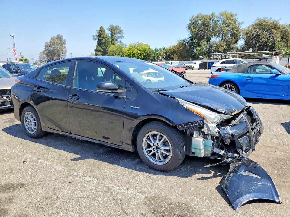2018 Toyota Prius VIN JTDKBRFUXJ3593884 COPART salvage auction — FRONT END, CA - SALVAGE CERTIFICATE, sold $2,950 on 2026-07-31 (photo 4)