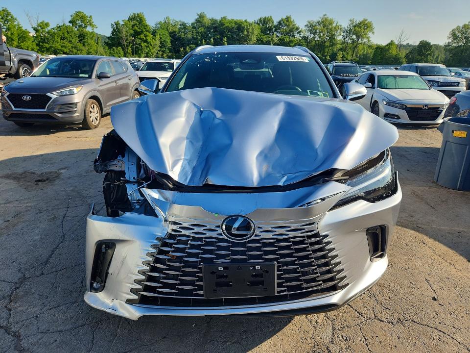 2024 Lexus Rx VIN 2T2BBMCA4RC038831 COPART salvage auction — FRONT END, Ny - Mv-907A Salvage Certificate, sold $13,000 on 2026-07-28 (photo 5)