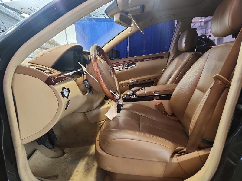 2009 Mercedes-benz S-klasse VIN WDDNG86X29A284720 COPART salvage auction — WATER/FLOOD, On - Permit No Brand - Unfit, sold $250 on 2026-08-11 (photo 7)