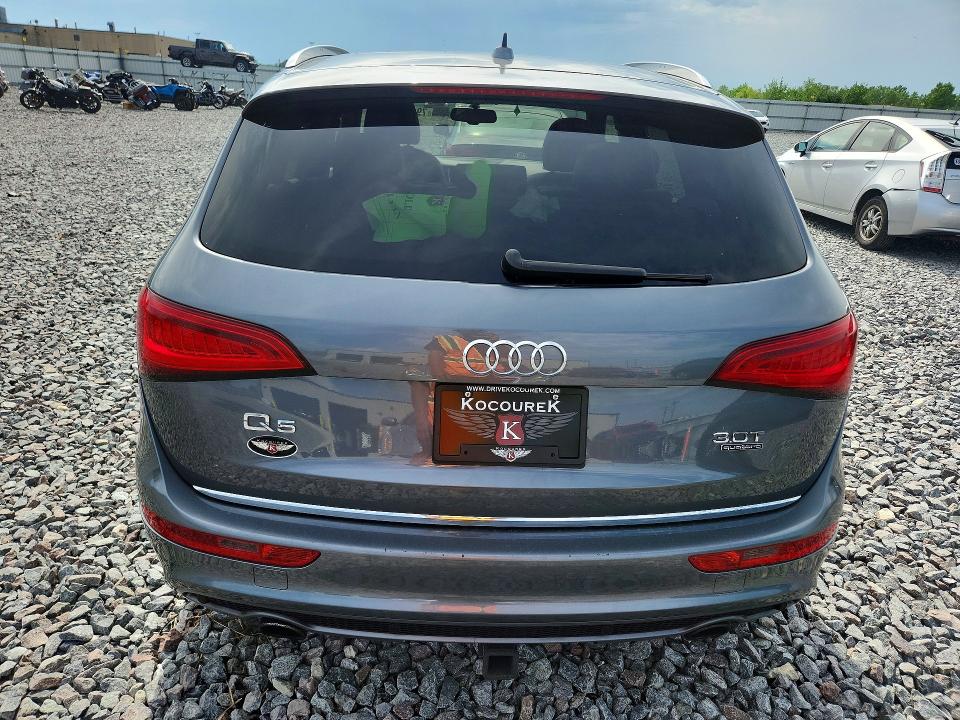 2016 Audi Q5 VIN WA1D7AFP4GA150473 COPART salvage auction — HAIL, Wi - Certificate Of Title, sold $4,950 on 2026-07-27 (photo 6)