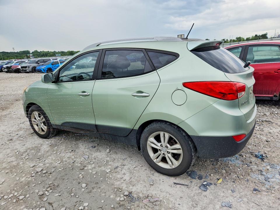 2010 Hyundai Tucson VIN KM8JU3AC9AU111896 COPART salvage auction — MECHANICAL, IL - CERTIFICATE OF TITLE, sold $1,000 on 2026-07-27 (photo 2)
