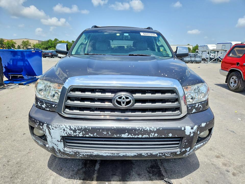 2011 Toyota Sequoia VIN 5TDJY5G10BS040474 COPART salvage auction — DAMAGE HISTORY, FL - CERT OF TITLE W/SLVG HISTORY, sold $2,750 on 2026-07-21 (photo 5)