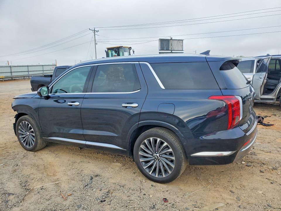 2024 Hyundai Palisade VIN KM8R7DGE3RU650065 COPART salvage auction — FRONT END, Salvage Title, sold $13,600 on 2026-07-24 (photo 2)