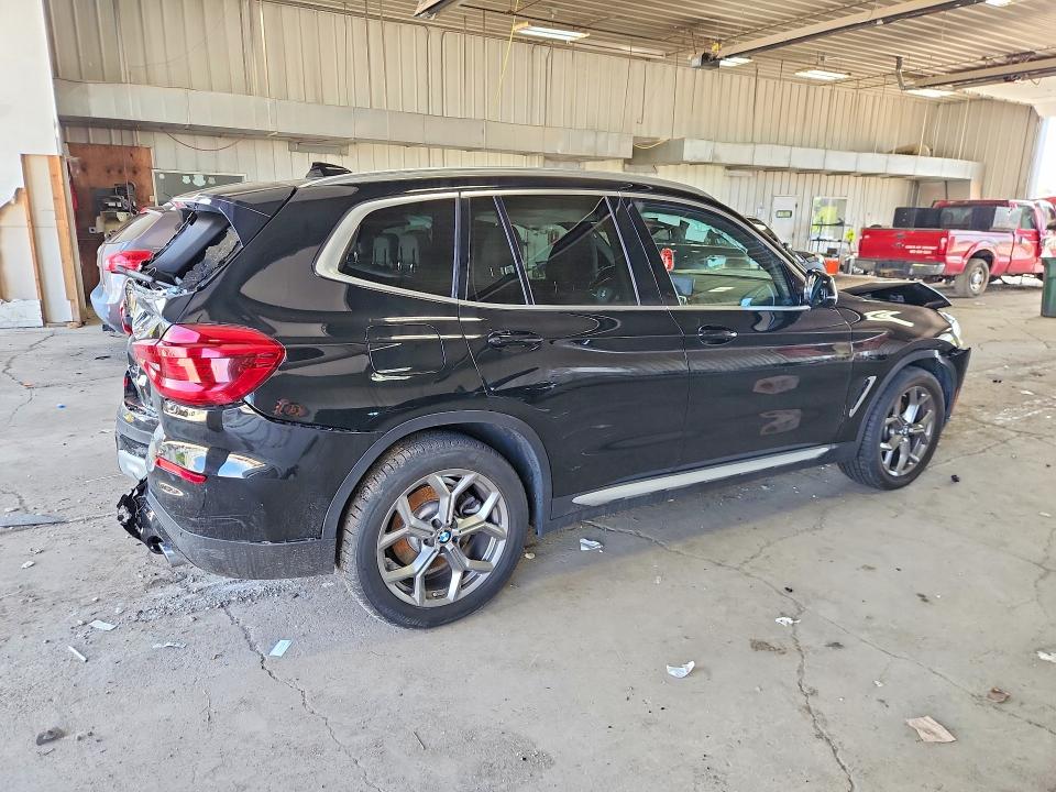 2021 BMW VIN 5UXTY5C04M9E37789 COPART salvage auction — REAR END, Wi - Junked Vehicle Bill Of Sale, sold $5,300 on 2026-07-27 (photo 3)