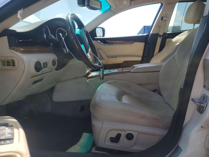 2015 Maserati Quattroporte VIN ZAM56RRA5F1129662 COPART salvage auction — SIDE, Salvage Title, sold $1,950 on 2026-08-03 (photo 7)