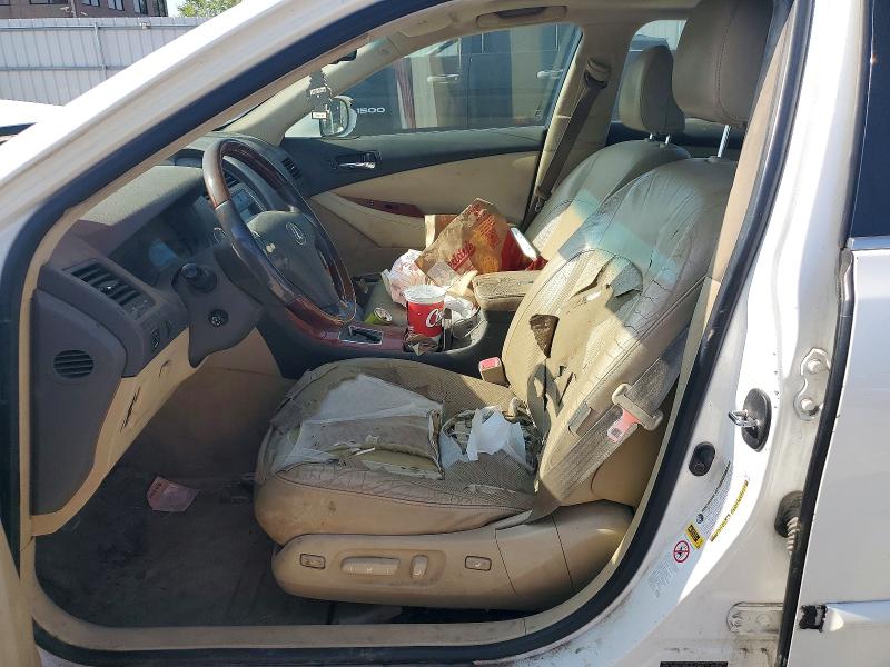 2008 Lexus Es 350 VIN JTHBJ46G982262308 COPART salvage auction — FRONT END, MO - DEALER ONLY CLEAN TITLE, sold $650 on 2026-07-30 (photo 7)