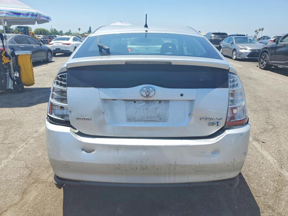 2006 Toyota Prius VIN JTDKB20U667512685 COPART salvage auction — REAR END, CA - SALVAGE CERTIFICATE, sold $575 on 2026-07-17 (photo 6)