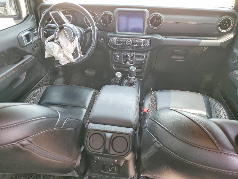 2021 Jeep Gladiator VIN 1C6HJTFG1ML593269 COPART salvage auction — FRONT END, In - Cert Of Title-Salvage Title, sold $14,100 on 2026-09-01 (photo 8)