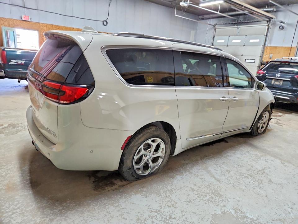 2021 Chrysler Pacifica VIN 2C4RC3GG4MR557427 COPART salvage auction — FRONT END, Mi - Certificate Of Title, sold $17,100 on 2026-08-19 (photo 3)