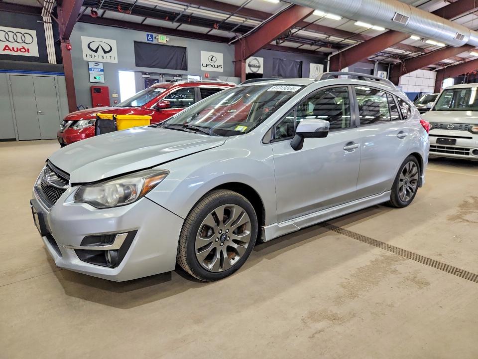 2015 Subaru Impreza VIN JF1GPAT60FG290794 COPART salvage auction — FRONT END, Vt - Certificate Of Title (P), sold $1,950 on 2026-07-24 (photo 1)