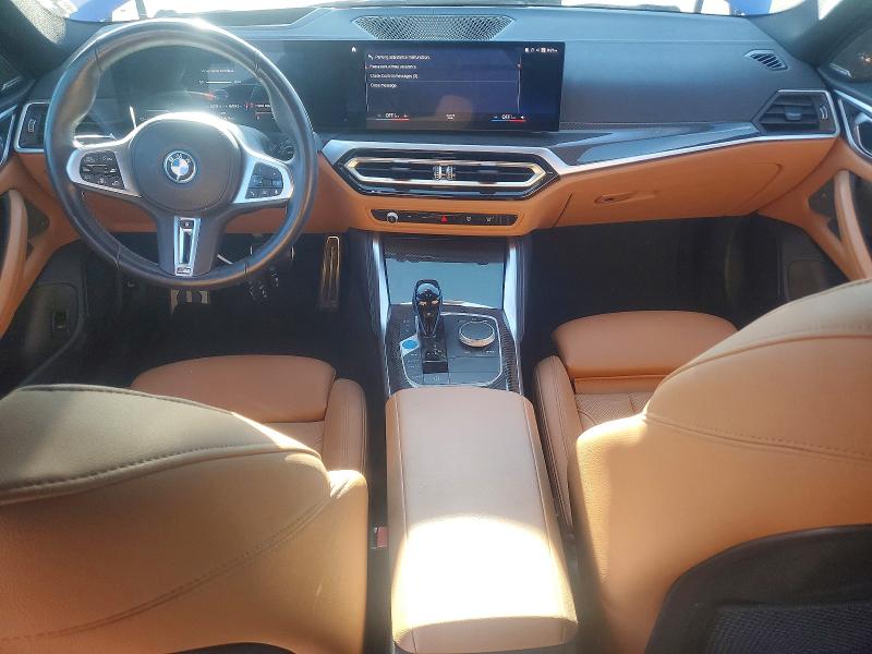 2023 BMW I4 VIN WBY33AW06PFN54795 COPART salvage auction — FRONT END, CA - SALVAGE CERTIFICATE, sold $11,800 on 2026-07-27 (photo 8)