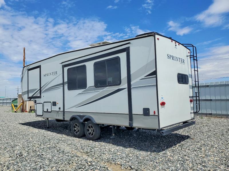 2023 Keystone Sprinter VIN 4YDFSTM27P1530873 COPART salvage auction — HAIL, CO - CERTIFICATE OF TITLE, sold $15,600 on 2026-09-01 (photo 3)