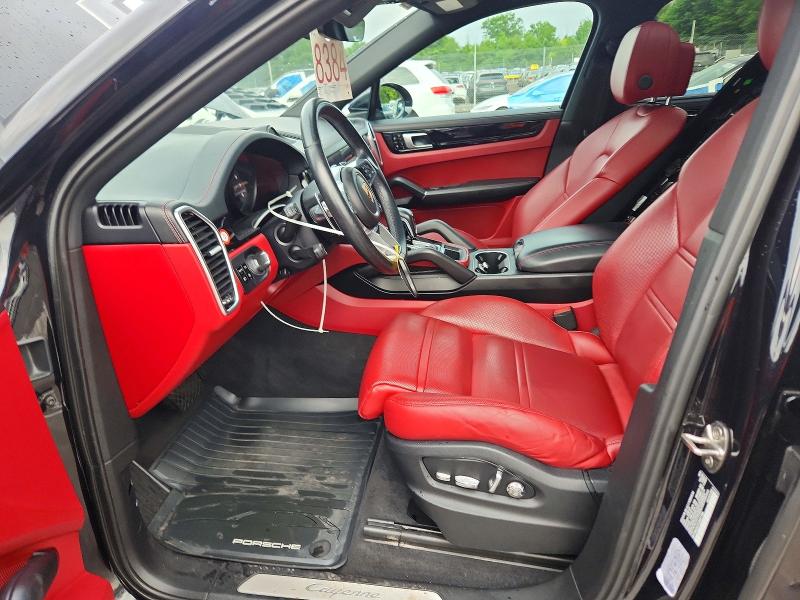 2020 Porsche Cayenne VIN WP1BA2AY7LDA47186 COPART salvage auction — REAR END, PA - CERTIFICATE OF SALVAGE, sold $21,900 on 2026-07-27 (photo 7)