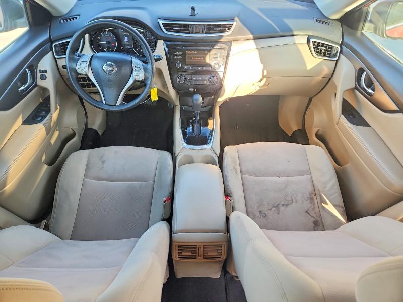2016 Nissan Rogue VIN JN8AT2MT7GW012590 COPART salvage auction — NORMAL WEAR, Tx - Certificate Of Title, sold $1,150 on 2026-07-10 (photo 8)