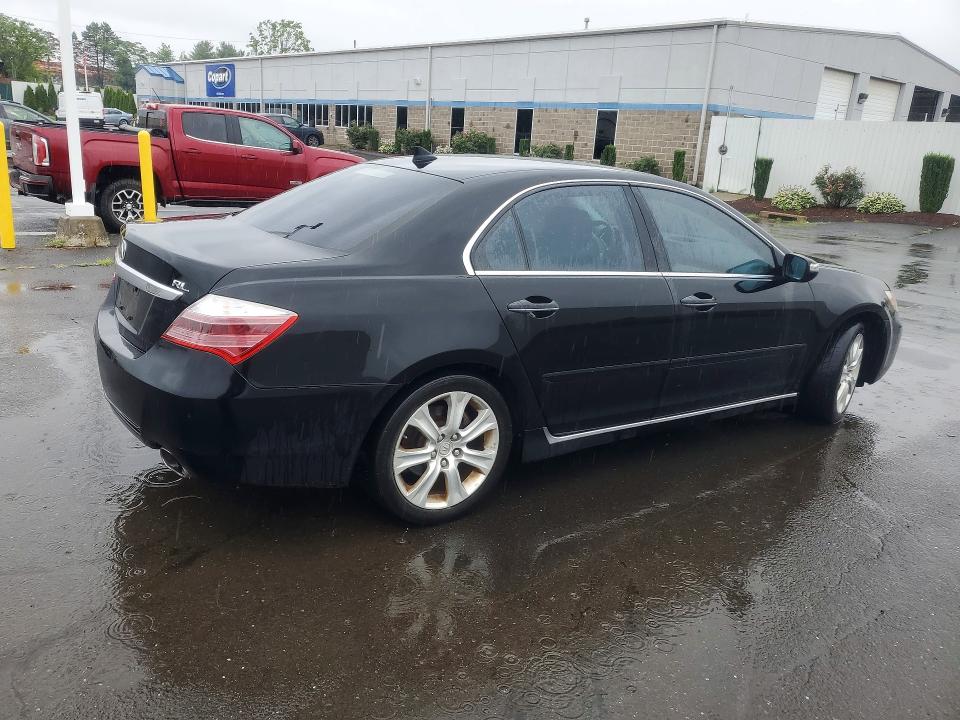2009 Acura Rl VIN JH4KB26649C000149 COPART salvage auction — MINOR DENT/SCRATCHES, CT - CERTIFICATE OF TITLE, sold $475 on 2026-07-24 (photo 3)