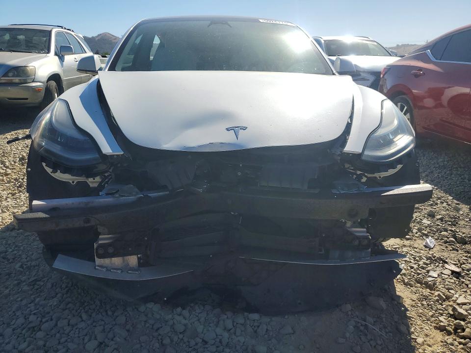 2019 Tesla Model 3 VIN 5YJ3E1EB6KF421577 COPART salvage auction — FRONT END, Ca - Salvage Certificate, sold $5,400 on 2026-07-09 (photo 5)