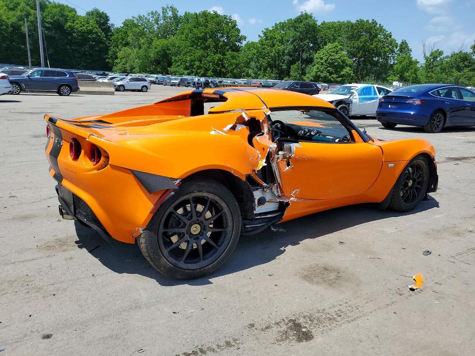 2007 Lotus Elise VIN SCCPC11177HL30053 COPART salvage auction — SIDE, NY - MV-907A SALVAGE CERTIFICATE, sold $6,200 on 2026-07-21 (photo 3)