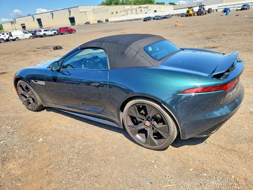 2021 Jaguar F-type VIN SAJD85FV5MCK69756 COPART salvage auction — UNDERCARRIAGE, Ct - Cert Of Title-Salvage, sold $15,400 on 2026-07-28 (photo 2)