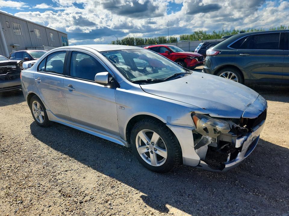 2009 Mitsubishi Lancer VIN JA3AU26U39U608808 COPART salvage auction — FRONT END, Ab - Bos - Salvage, sold $450 on 2026-07-09 (photo 4)