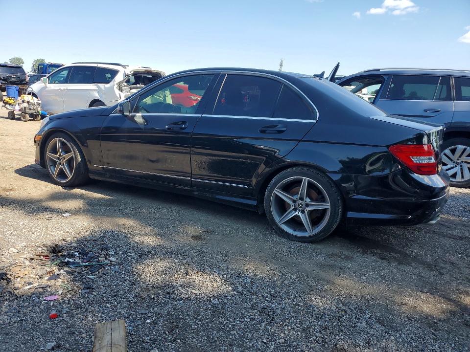 2014 Mercedes-benz C class VIN WDDGF8AB3EA967902 COPART salvage auction — VANDALISM, ON - PERMIT NO BRAND - UNFIT, sold $1,450 on 2026-08-13 (photo 2)