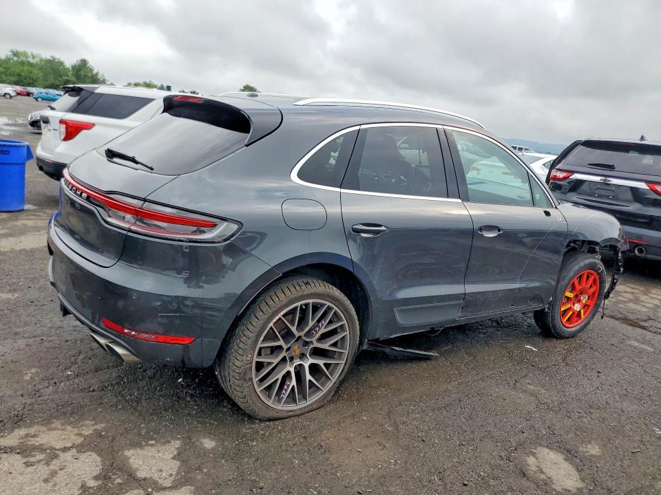 2021 Porsche Macan VIN WP1AB2A55MLB37443 COPART salvage auction — FRONT END, Pa - Certificate Of Salvage, sold $15,200 on 2026-07-17 (photo 3)