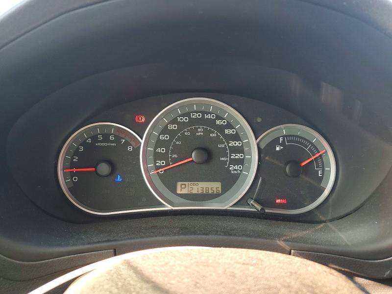 2008 Subaru Impreza VIN JF1GH616X8H833594 COPART salvage auction — SIDE, ON - PERMIT SALVAGE, sold $225 on 2026-07-14 (photo 9)