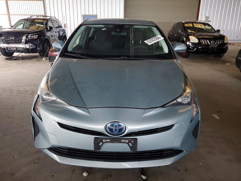 2017 Toyota Prius VIN JTDKBRFUXH3567618 COPART salvage auction — FRONT END, Ca - Dis/Dlr/Exp App For Dup Clean, sold $7,400 on 2026-07-27 (photo 5)