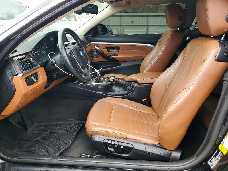 2014 BMW 4er VIN WBA3R1C52EK190117 COPART salvage auction — WATER/FLOOD, Nj - Cert Of Title-Salvage Flood, sold $1,650 on 2026-08-14 (photo 7)
