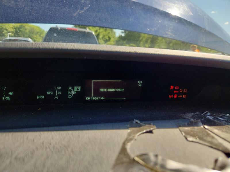 2010 Toyota Prius VIN JTDKN3DU9A0089416 COPART salvage auction — FRONT END, CT - CERTIFICATE OF TITLE, sold $450 on 2026-07-30 (photo 9)