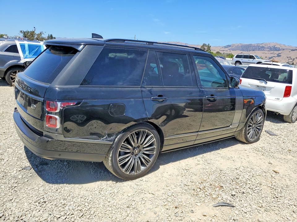 2019 Land rover RANGE ROVER VIN SALGV2RE6KA518128 COPART salvage auction — FRONT END, Ca - Salvage Certificate, sold $1,850 on 2026-07-30 (photo 3)