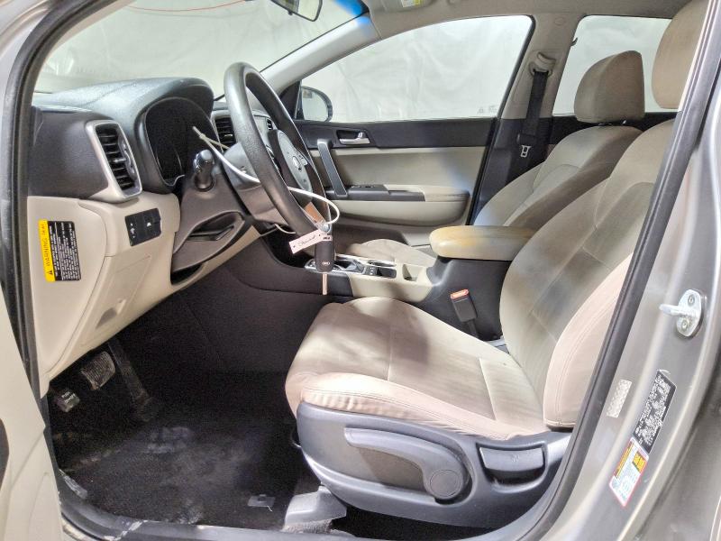 2020 Kia Sportage VIN KNDPMCAC1L7643496 COPART salvage auction — FRONT END, Tn - Certificate Of Title, sold $4,750 on 2026-07-14 (photo 7)