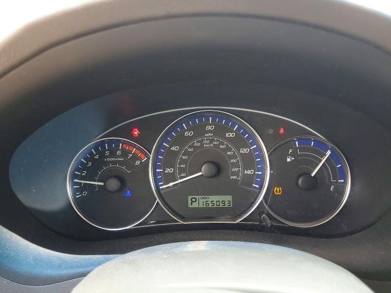 2010 Subaru Forester VIN JF2SH6DCXAH742614 COPART salvage auction — MINOR DENT/SCRATCHES, IL - CERTIFICATE OF TITLE, sold $400 on 2026-07-21 (photo 9)