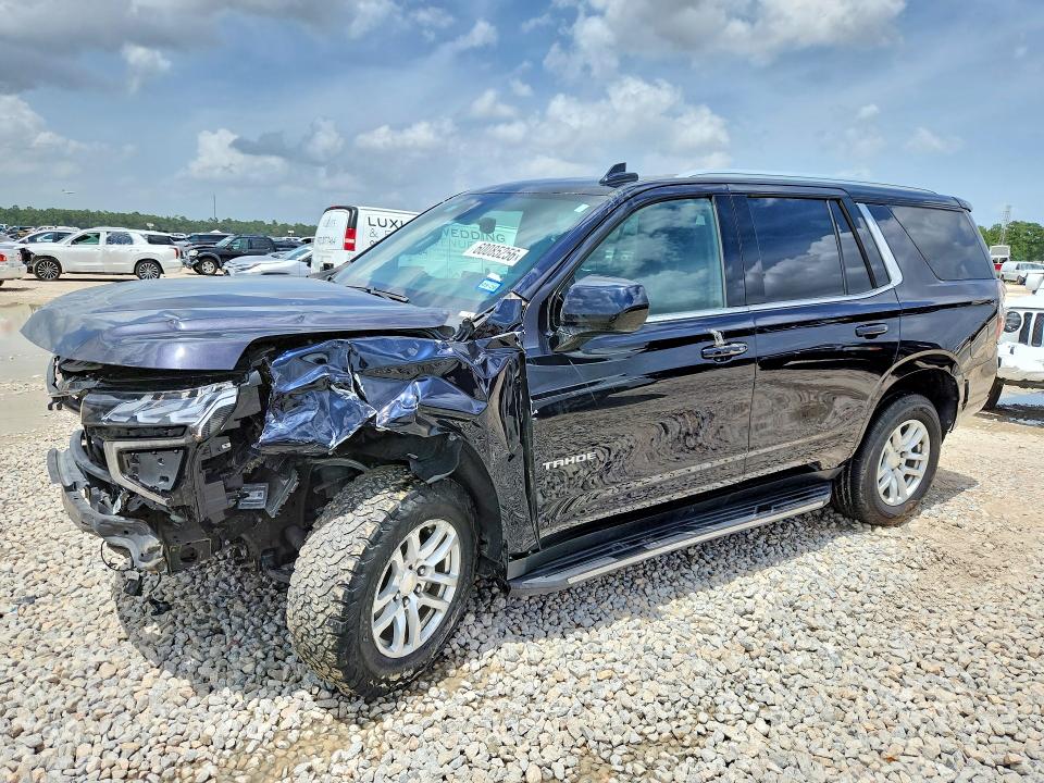 2021 Chevrolet Tahoe VIN 1GNSCNKD1MR349853 — COPART salvage auction photo