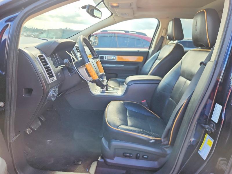 2008 Lincoln Mkx VIN 2LMDU68CX8BJ23791 COPART salvage auction — NORMAL WEAR, Tx - Certificate Of Title, sold $1,300 on 2026-07-30 (photo 7)