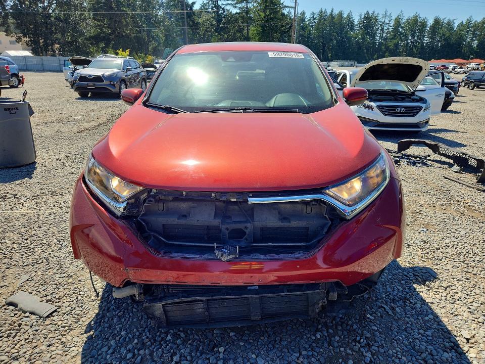 2019 Honda Cr-v VIN 5J6RW2H5XKL001086 COPART salvage auction — FRONT END, Salvage Title, sold $5,400 on 2026-07-24 (photo 5)