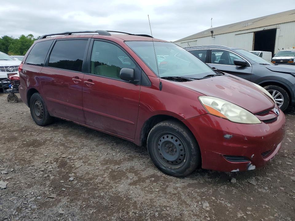 2007 Toyota Sienna VIN 5TDZK23C47S065217 COPART salvage auction — SIDE, Pa - Certificate Of Salvage, sold $1,300 on 2026-07-22 (photo 4)